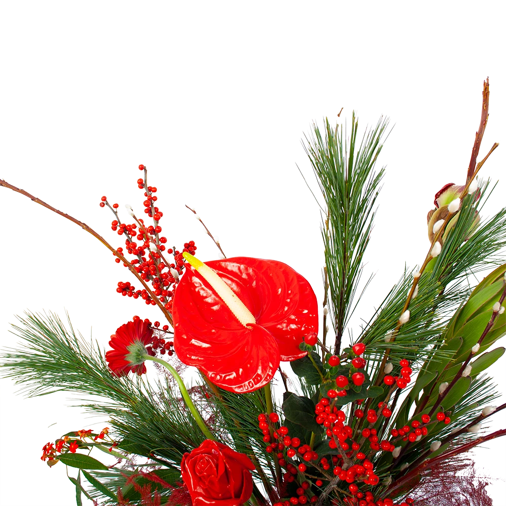 Boeket Winterwonderland Groot - Afbeelding 3