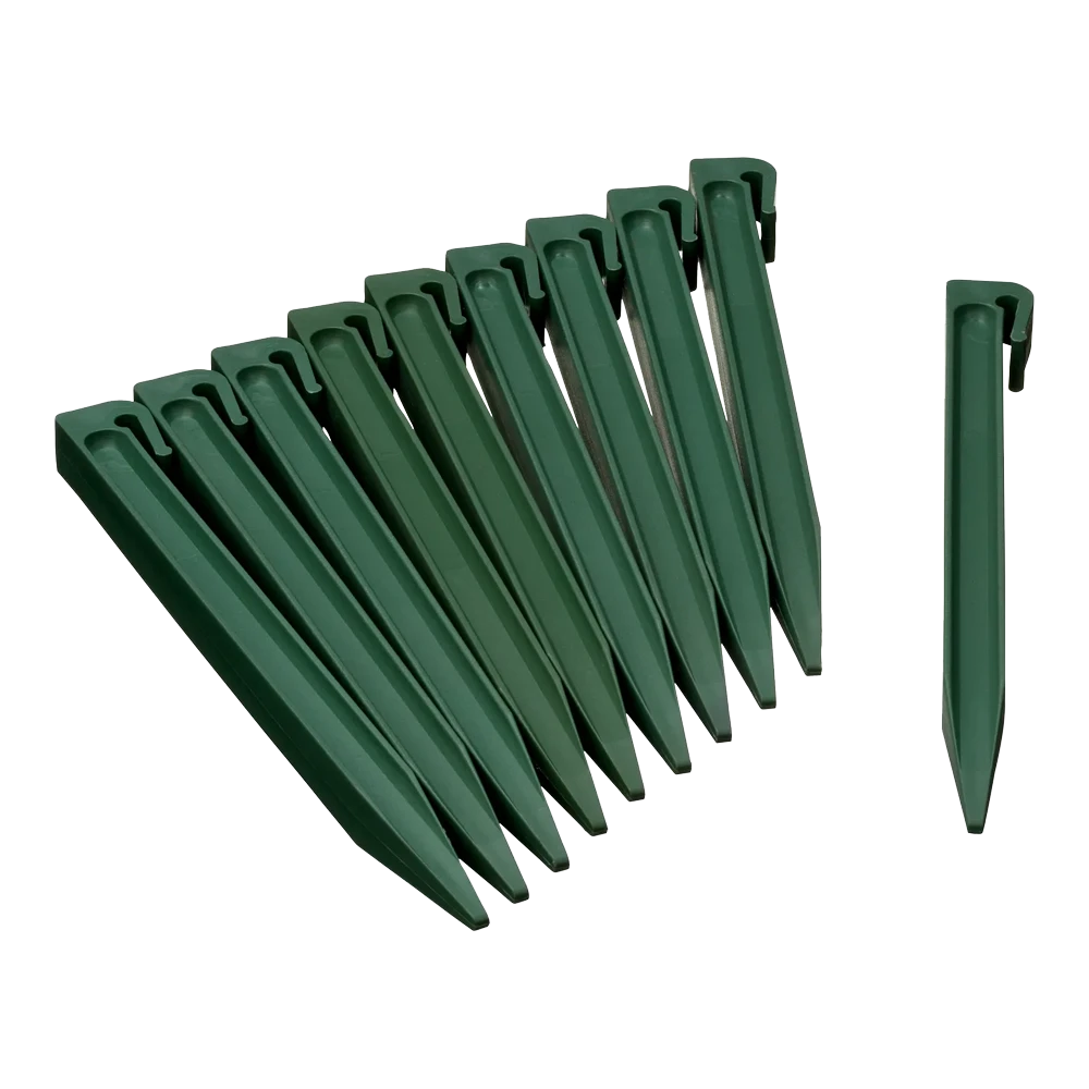 Borderrandpennen 26,7cm - 10 Stuks - Groen - Nature