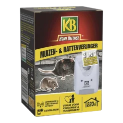 KB Muizenverjager En Rattenverjager 3-in-1 220mu00b2 - Insecten En Ongedierte