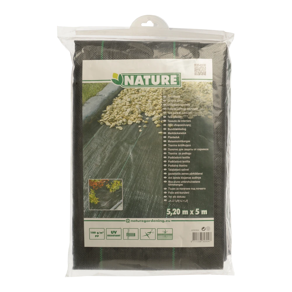 Nature - Gronddoek Zwart 5,20x5m - Afbeelding 5