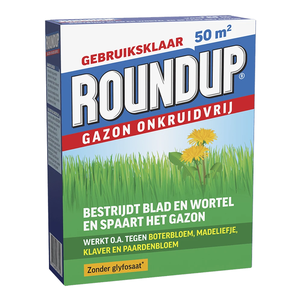 ROUNDUPu00ae Gazon Onkruidvrij Onkruidverdelger Korrels 1kg - Onkruid En Aanslag